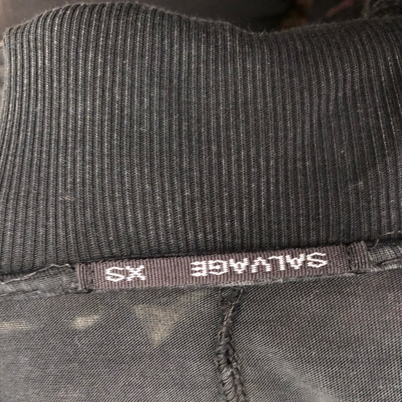 Blackpool Black Hooded Dress - Picture 6 of 6